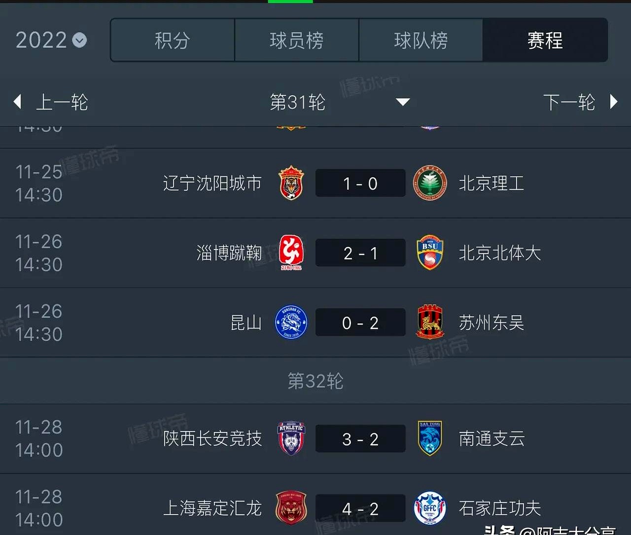 PG电子-关于中甲最新积分战报：南通支云造惨案，大连鲲城倒下，定南赣联险胜的信息